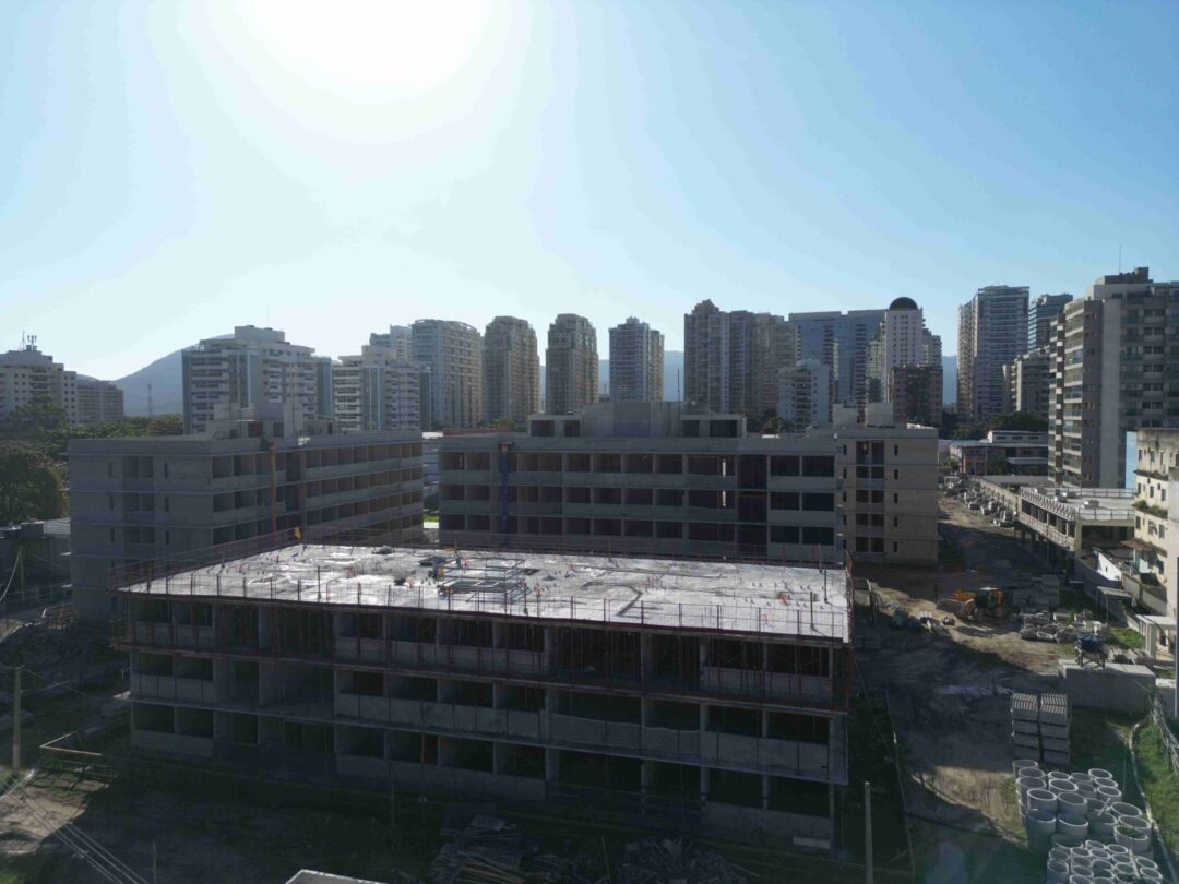 Andamento da obra projeto Way Barra Bonita da Calper, na Barra Bonita, Rio de Janeiro em Julho 2026
