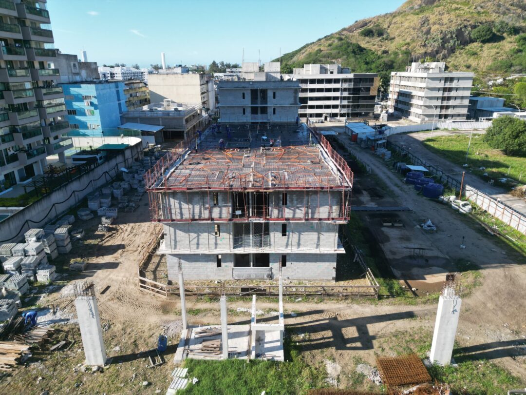 Andamento de obra projeto Way da Calper na Barra Bonita em Agosto de 2026