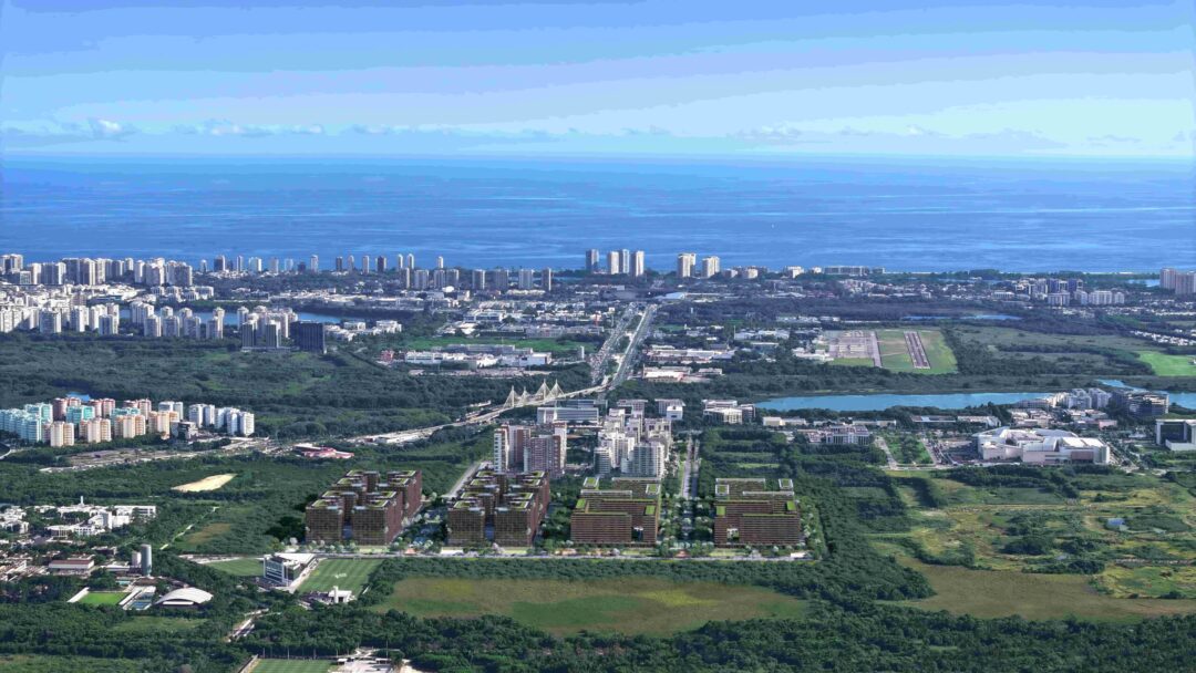 Fotomontagem Cidade Arte Barra