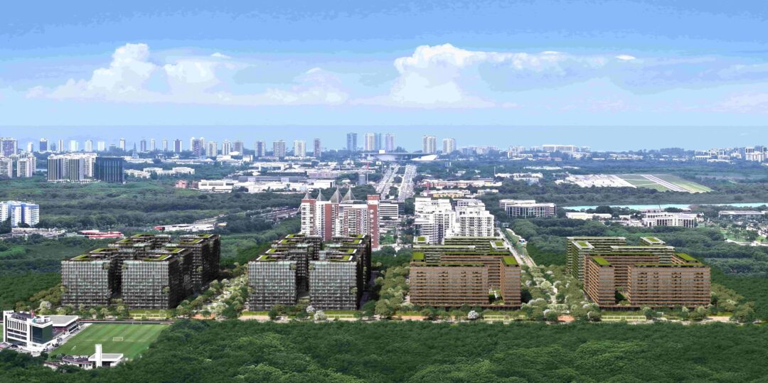 Bairro planejado Cidade Arte Barra. Vista Aérea