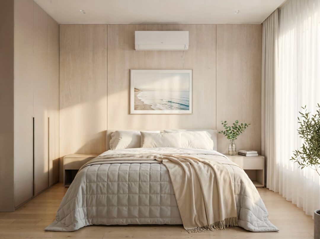 Quarto dos Studios do Arte Wood Residences