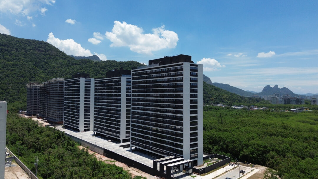 Andamento da obra do projeto Etehe da Calper na Barra Olímpica Rio de Janeiro.